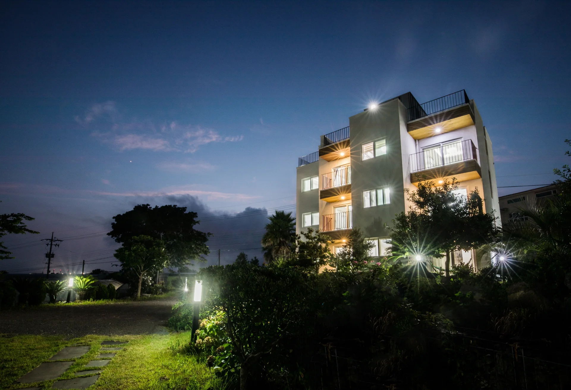 Badaolle at dusk